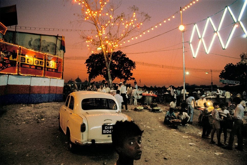 Harry Gruyaert, Old Dehli, Inde