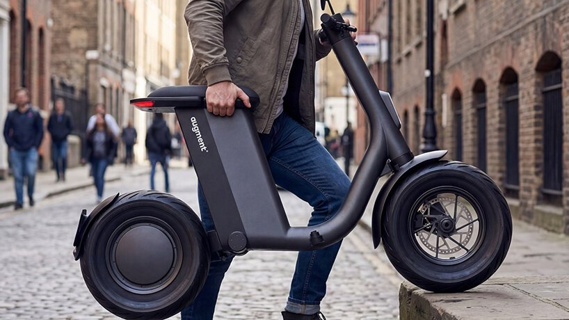 augment 360 folding moped