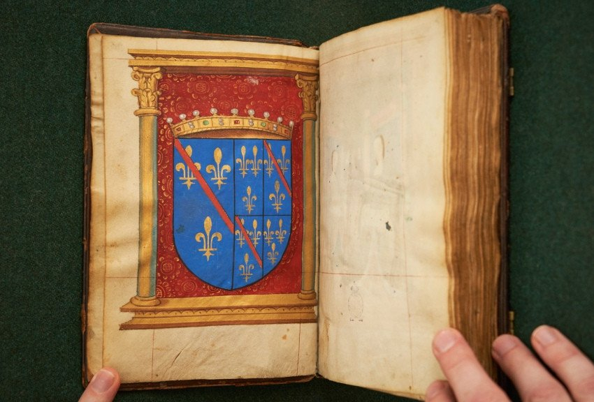 Manuscrit des Enseignements d’Anne de France, suivis de l' Histoire du siège de Brest, début du XVIe siècle. © Marie Hamel - BnF