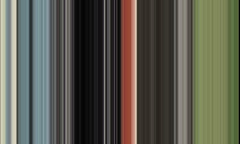 Composition graphique faite de lignes de multiples couleurs.