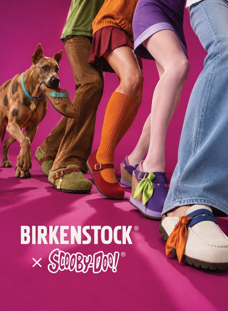 Birkenstock croise Scooby-Doo sous le crayon d’un studio design