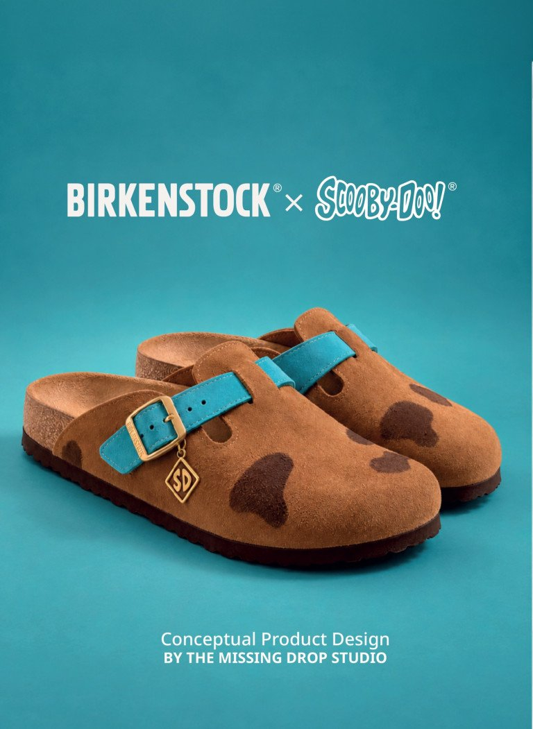 Birkenstock croise Scooby-Doo sous le crayon d’un studio design