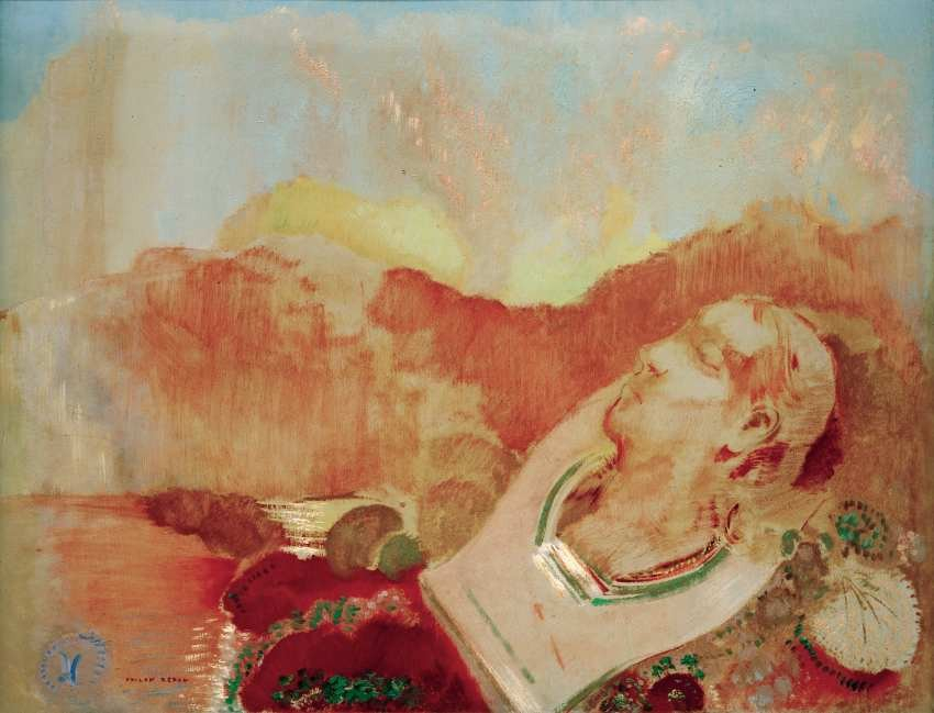 Odilon Redon, Le Soleil noir, vers 1900, huile avec incisions sur bois, 32, 4 x 23, 8 cm, New York, The Museum of Modern Art. © AKG-Images.