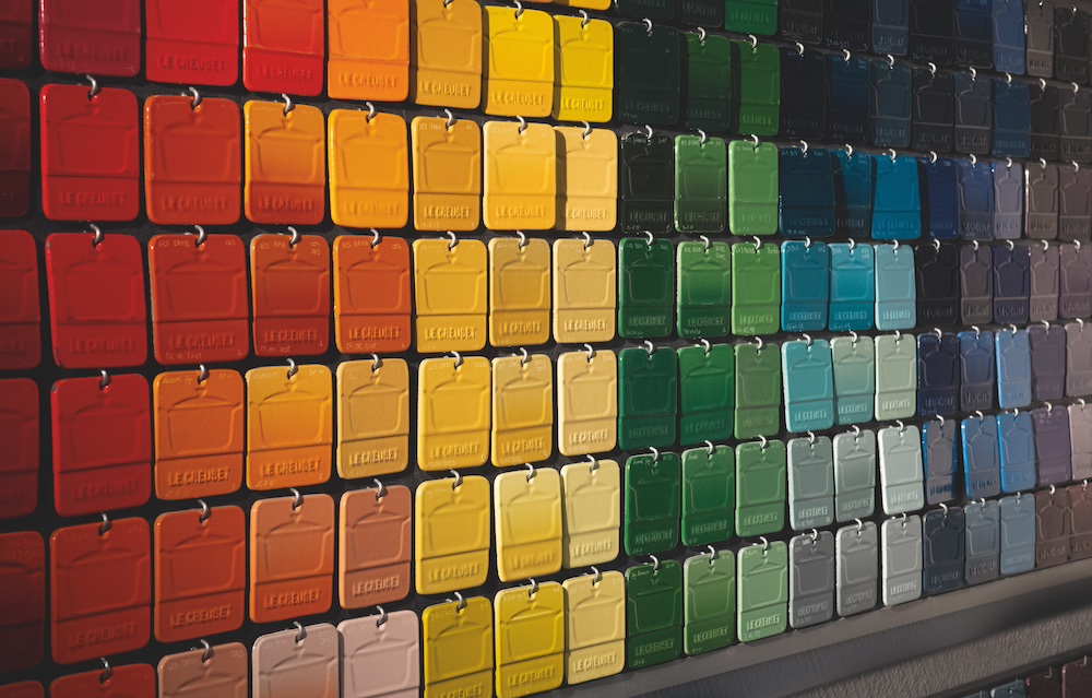 Le Creuset la palette des couleur