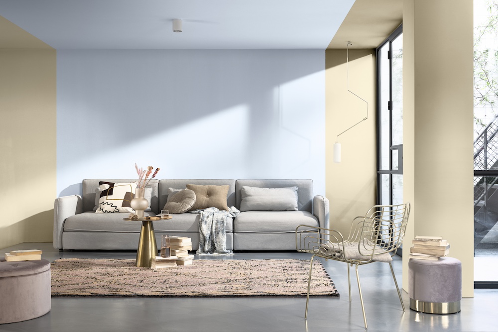 Dulux Valentine, des peintures nature dans le salon