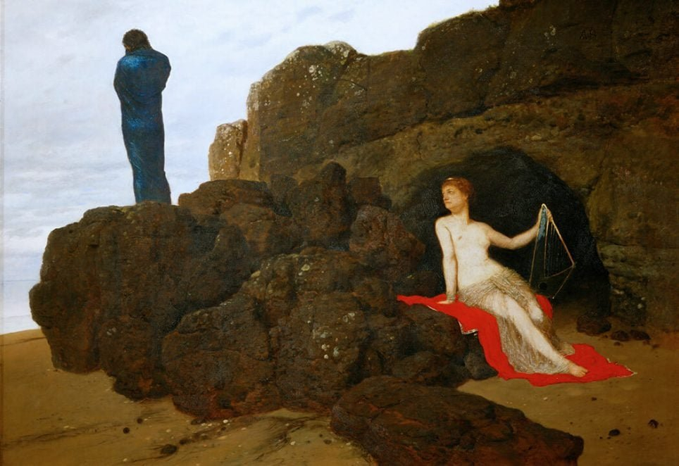 Arnold Böcklin, Ulysse et Calypso